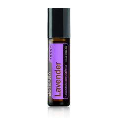 doTERRA Lavender Touch roll-on bottle for calming aroma and skin soothing