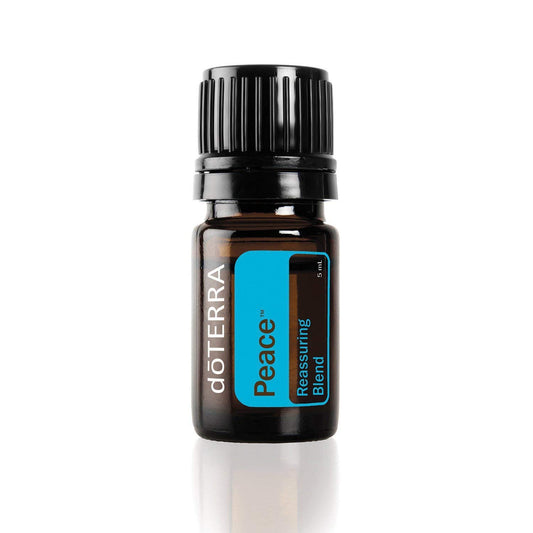 doTERRA Peace bottle pour for calming aromatherapy and everyday reassurance.
