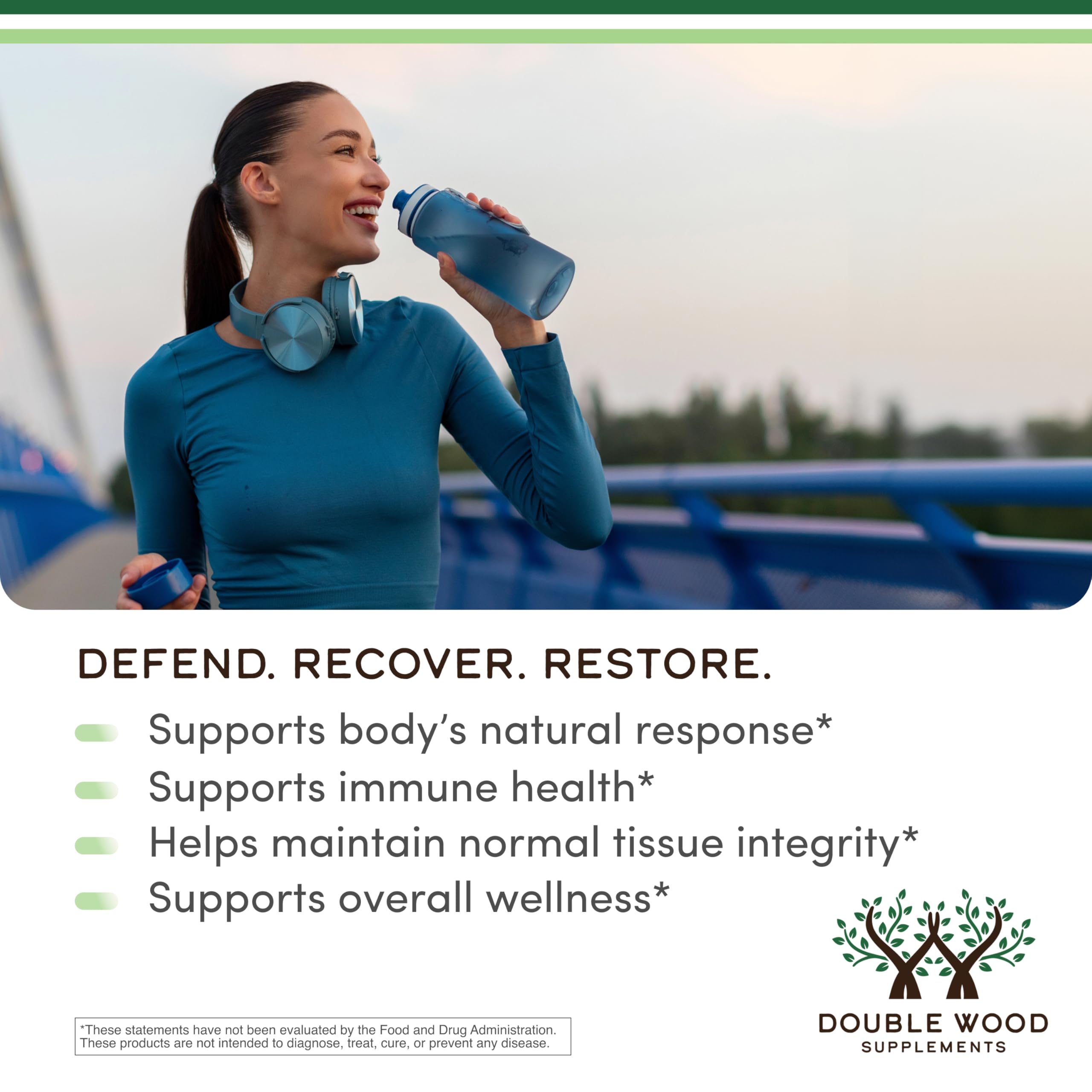 Double Wood SPM Max softgels are easy to swallow for daily use.
