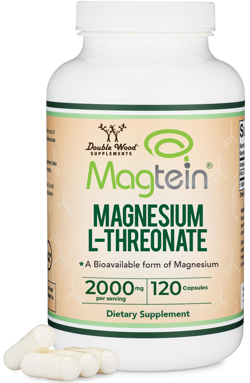 Double Wood Magtein cápsulas ofrecen posible apoyo cognitivo diario