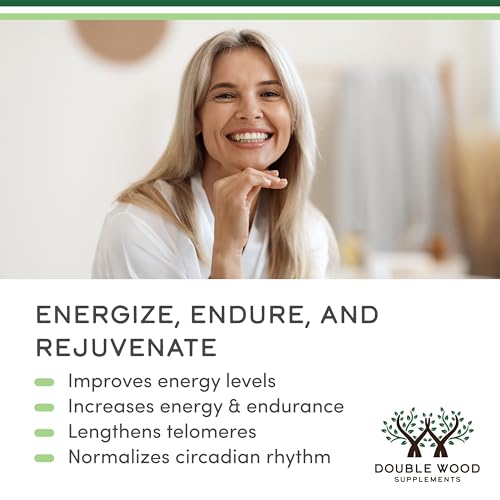Double Wood NAD+ Plus seal communicates quality and trust.