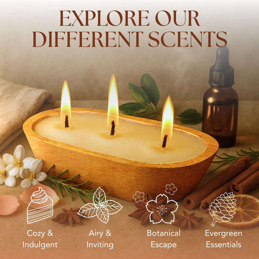 Dough Bowl Candle Co. 20oz soy wax candle offering long-lasting aroma