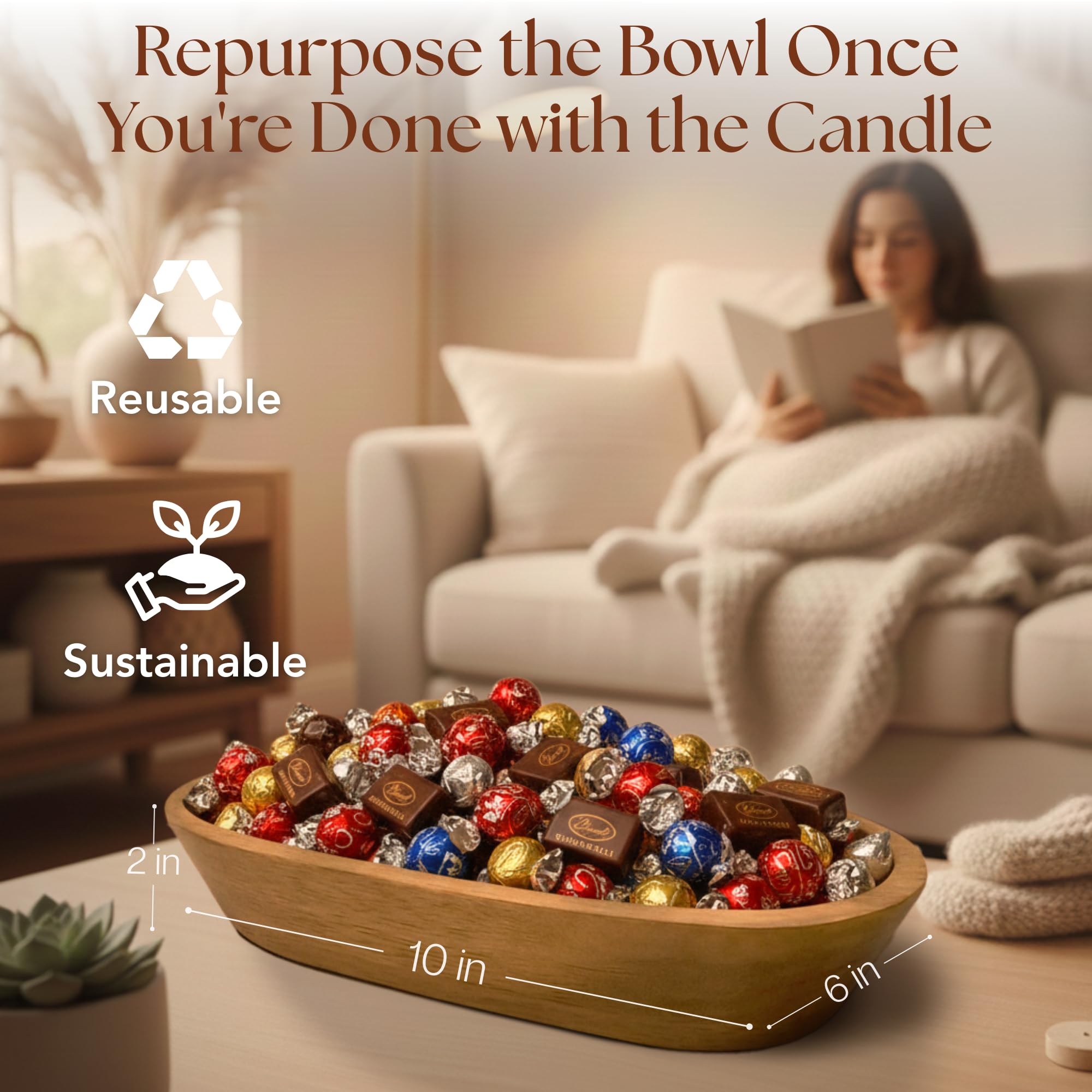 Dough Bowl Candle Co. gift-ready packaging suitable for home lovers