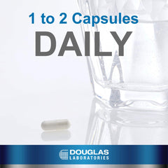 Douglas Laboratories DHEA 25 mg micronized formula closeup designed for improved absorption.