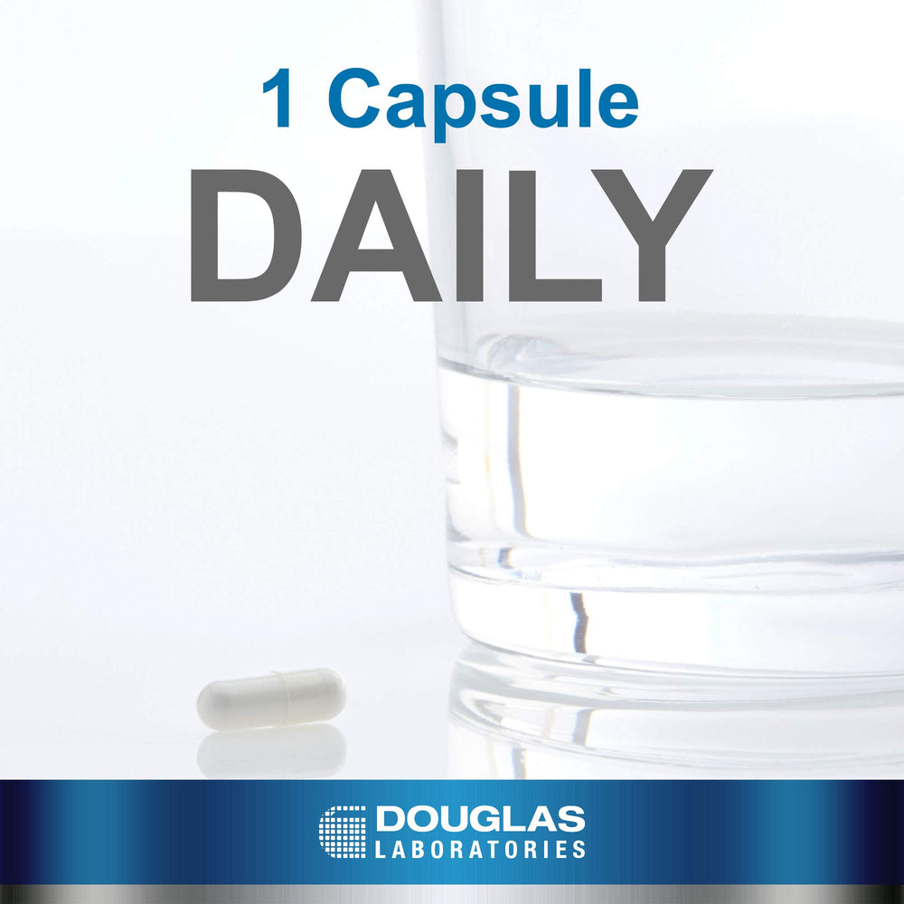 Douglas Laboratories Hyaluronic Acid capsules close-up for convenient daily use