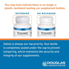 Douglas Laboratories magnesium glycinate capsules close-up for easy swallowing.
