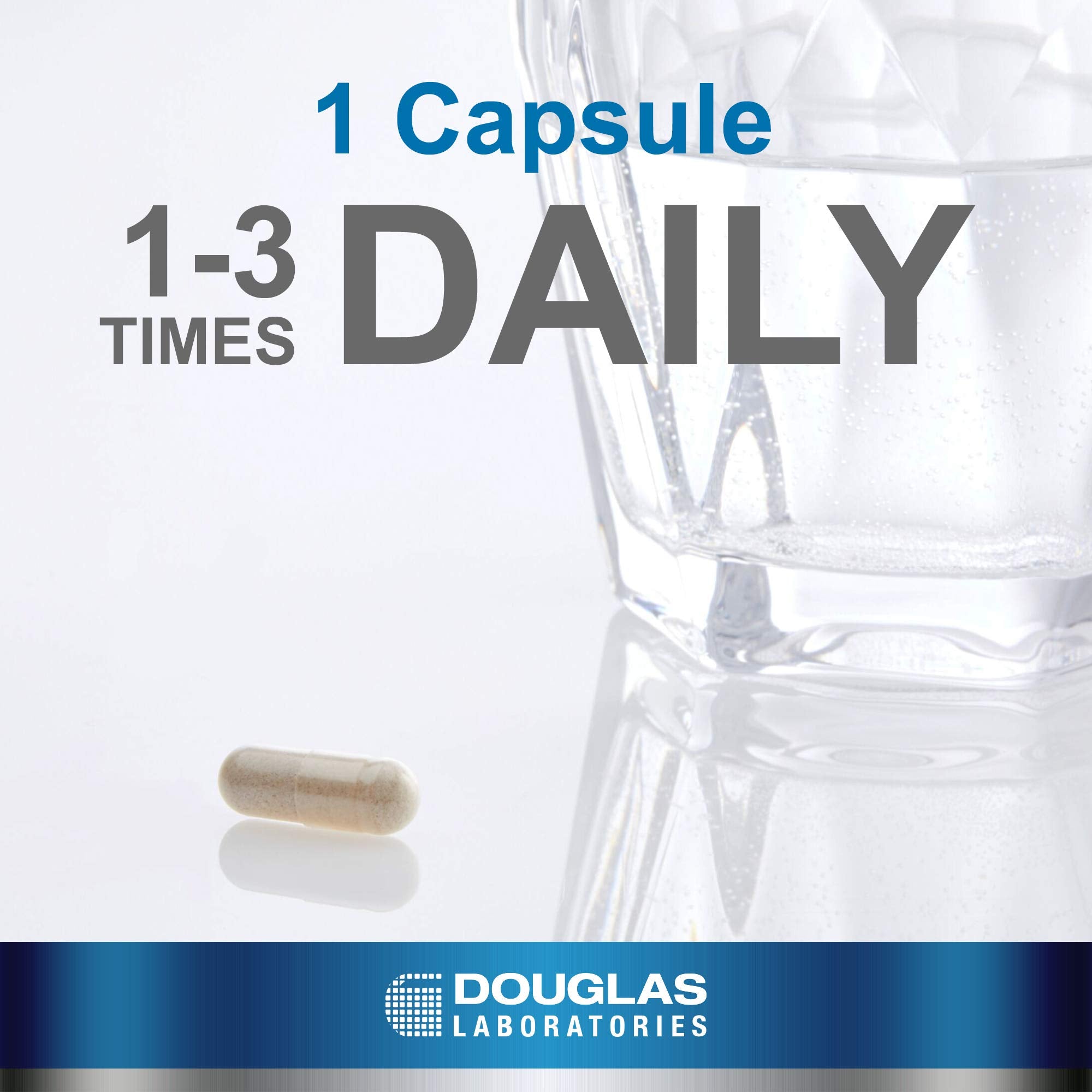 Douglas Laboratories Multi-Probiotic 4 Billion label detail communicates 4 billion CFUs and probiotic blend.