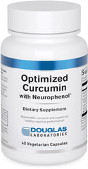 Douglas Laboratories Optimized Curcumin with Neurophenol bottle for daily brain support.