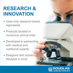 Douglas Laboratories CoQ10 Plus daily-use shot illustrating convenient supplementation