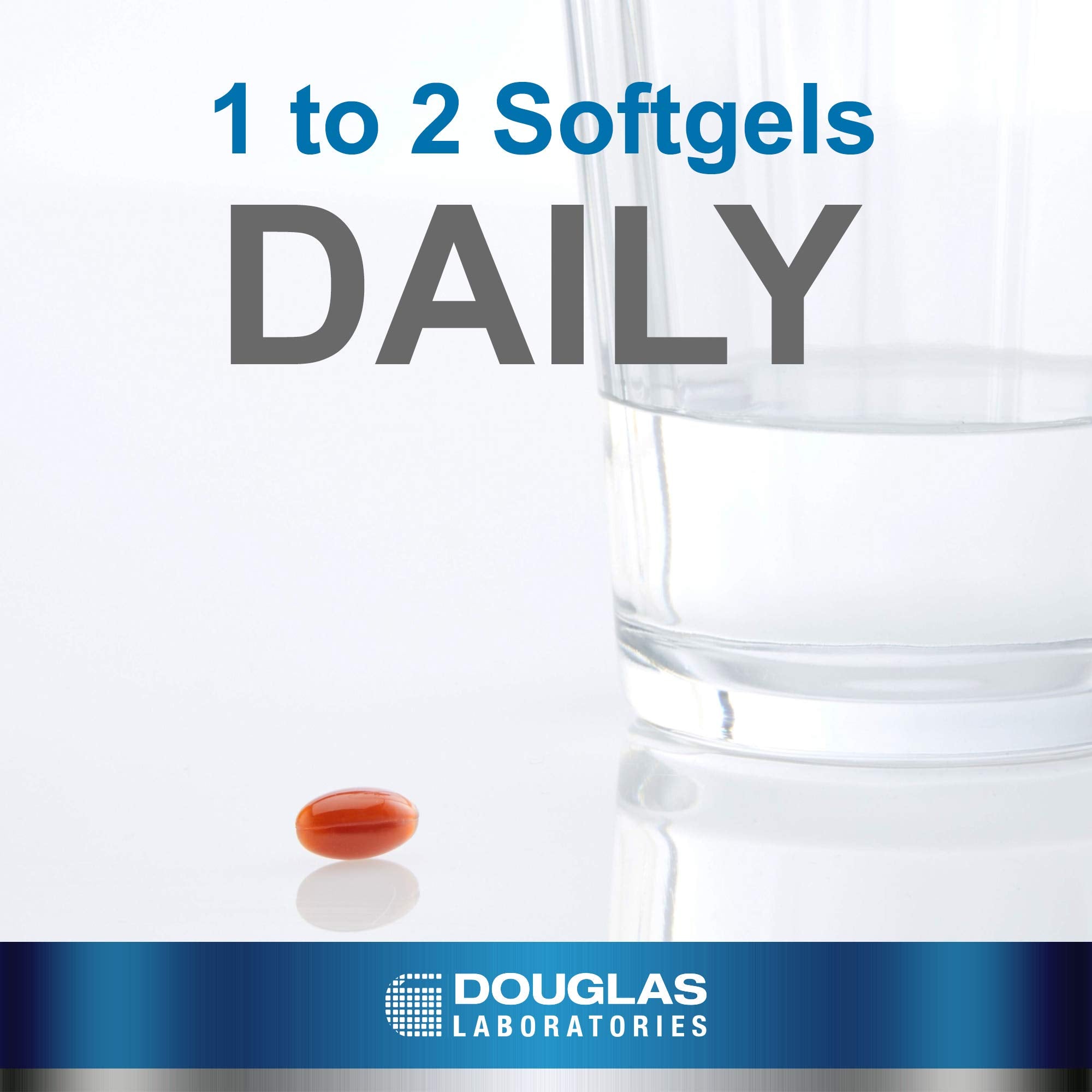 Douglas Laboratories marigold petals extract capsules for natural carotenoid nutrition.