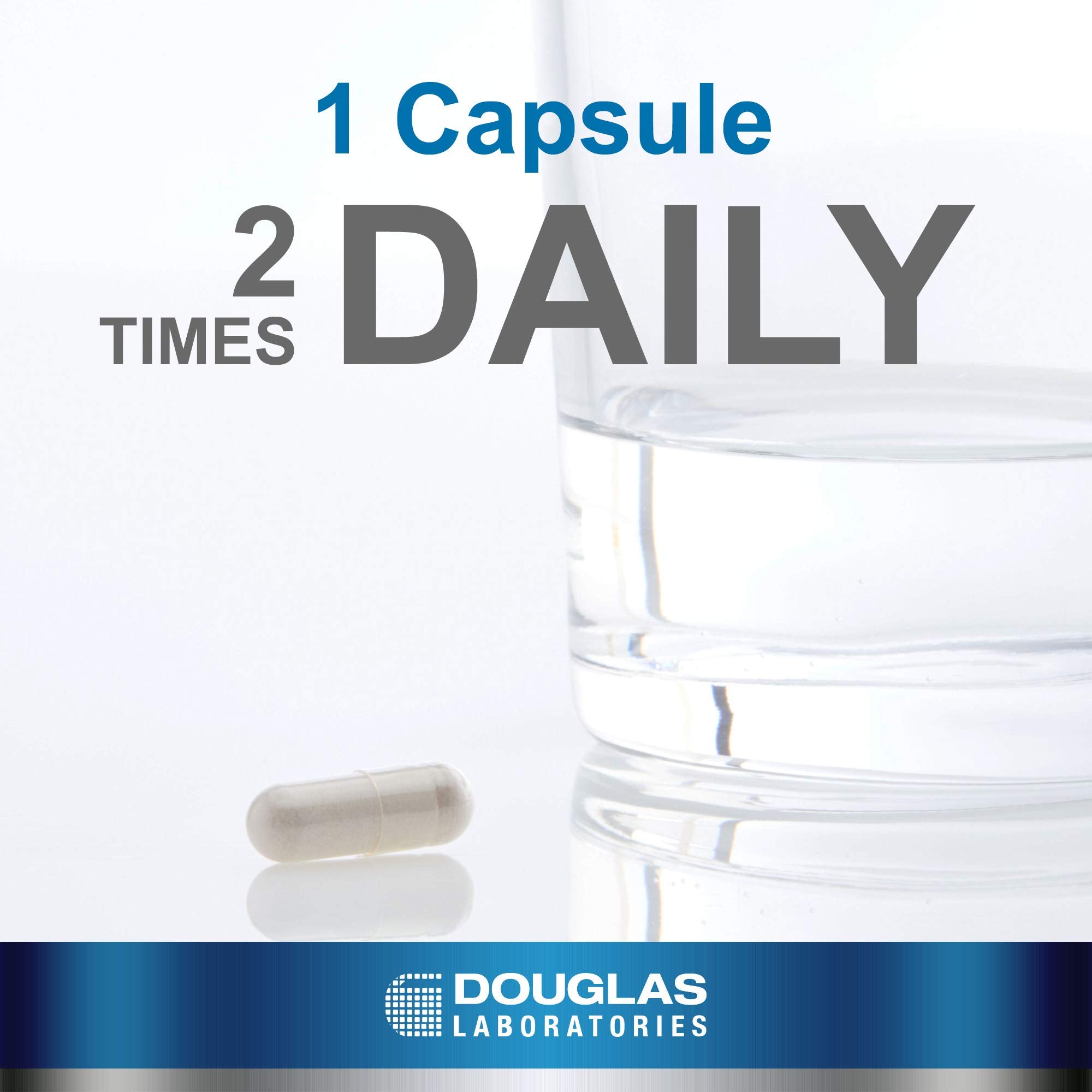 Capsules outside the bottle ready for daily use.