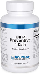 Douglas Laboratories Ultra Preventive 1 Daily bottle front view for daily energy and immune support.