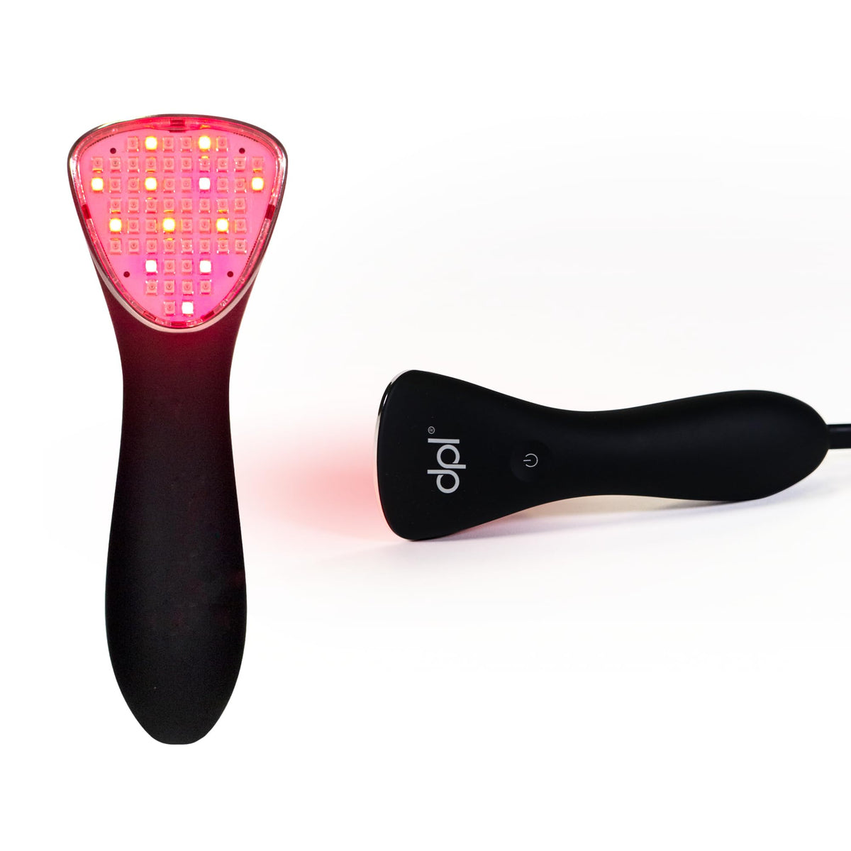 dpl clinical LED wand on back area for targeted relief and comfort