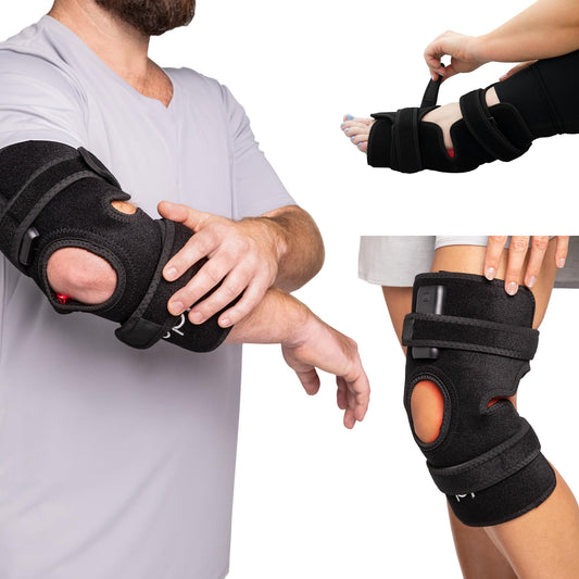 dpl Flex Joint Wrap shoulder area delivers red light therapy for targeted relief
