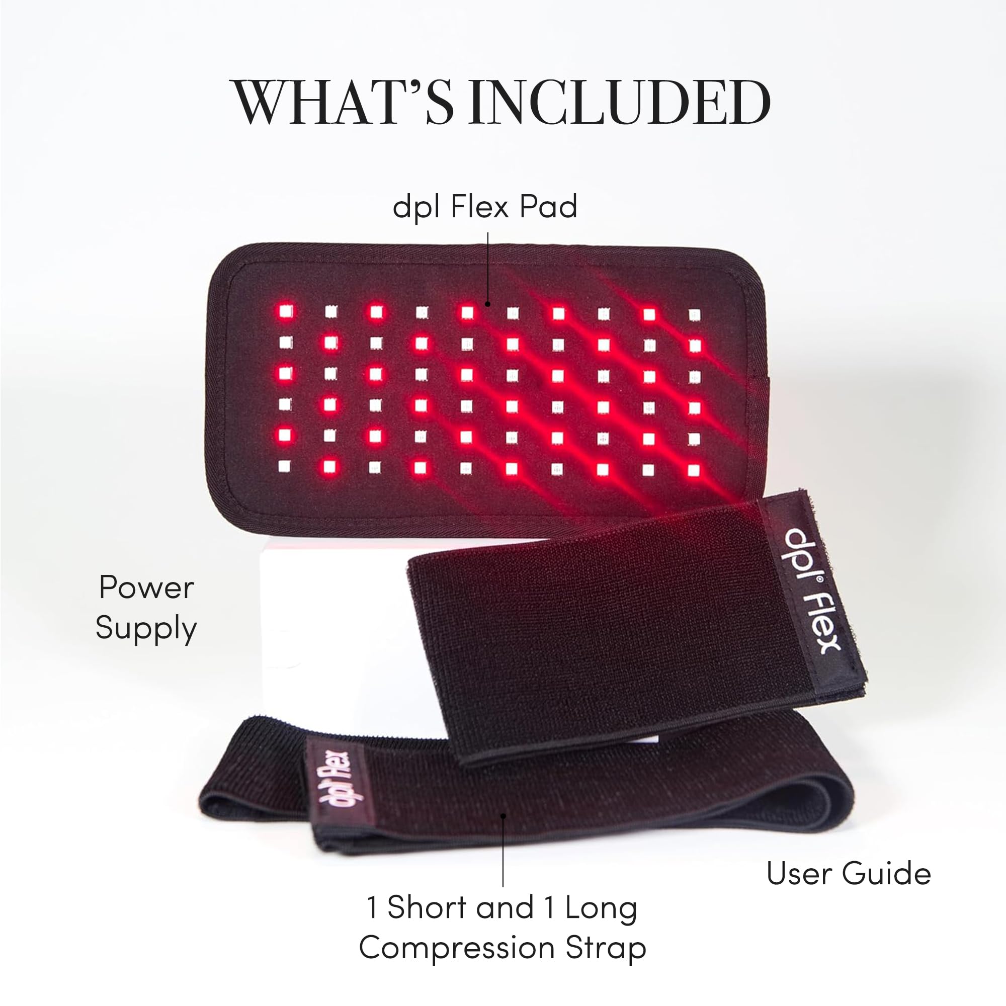 dpl Flex Pad with straps demonstrating secure, adjustable fit