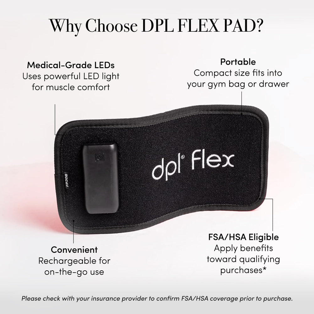 dpl Flex Pad in hands-free use during reading or work