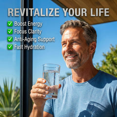DQKI magnesium-enhanced formula icon highlighting electrolyte support for muscles.