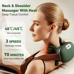 DQVTIC 4D kneading head delivering deep neck and upper back relief