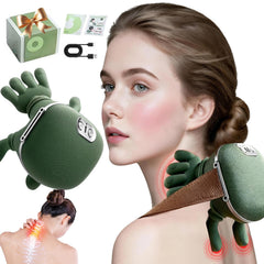 DQVTIC shiatsu back-neck massager with heat soothing tense shoulders
