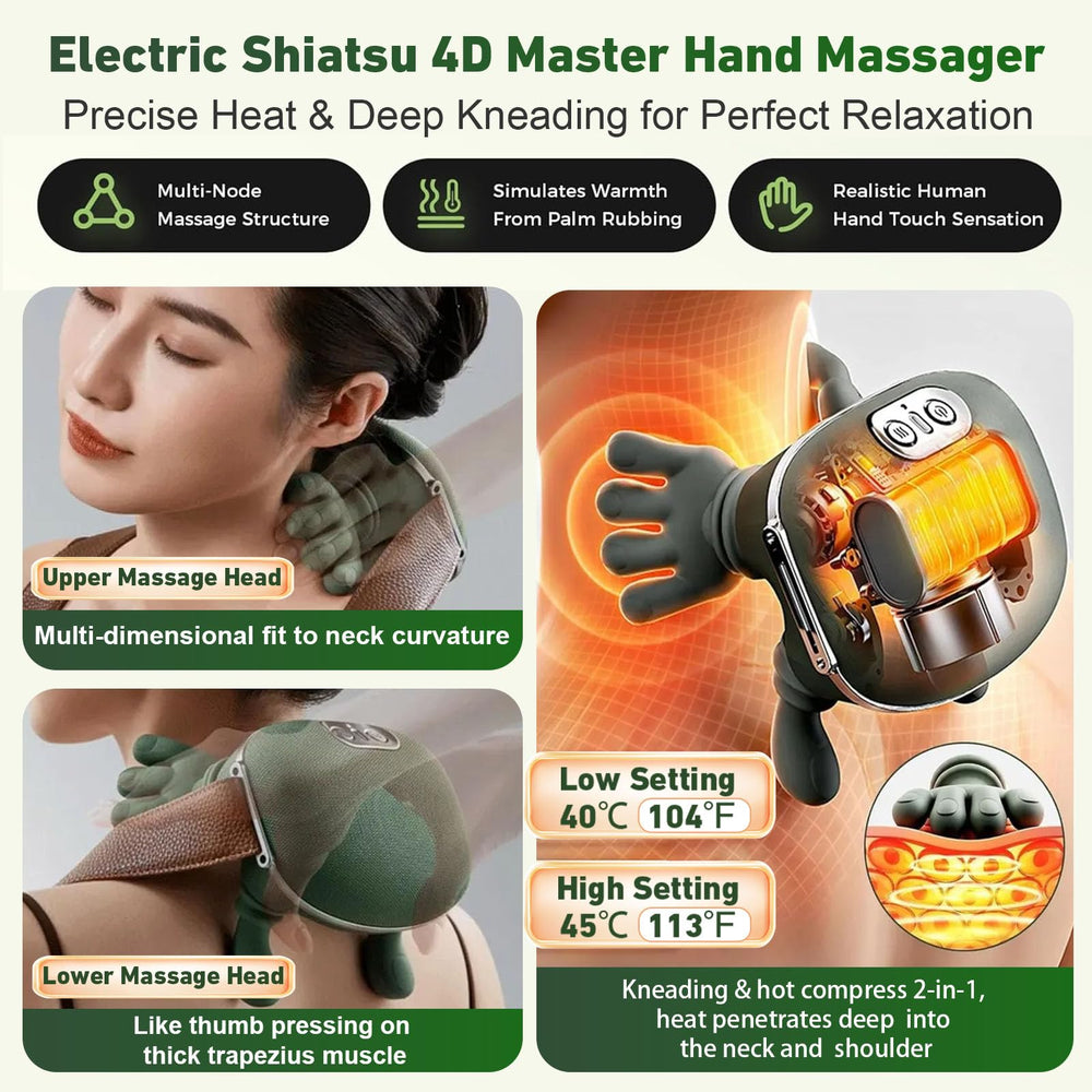 DQVTIC wireless portable massager for home, office, or travel