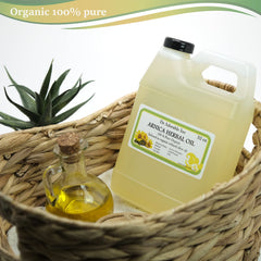 Dr Adorable Arnica Oil pour shot showing lightweight texture for easy application.