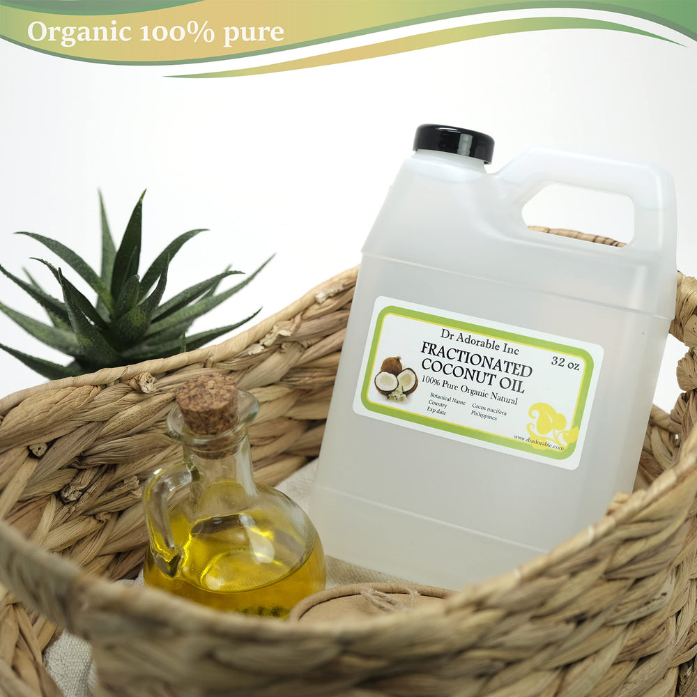 Dr Adorable fractionated coconut oil colorless-odorless preview for DIY skincare