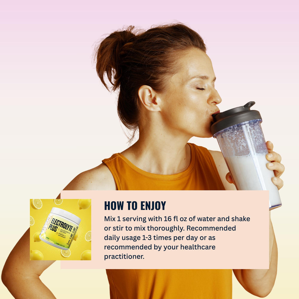 Dr. Ashley Wellness Electrolyte Plus 30-serving pack for daily hydration.