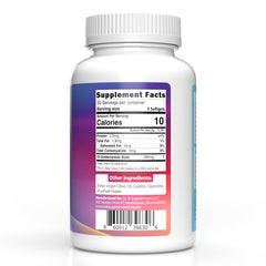 Dr B Supplements undecylenic acid softgel closeup showing capsules for balance.