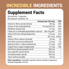 Shelf display of Dr. Berg All-in-One vitamins for daily nutrition