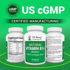 Dr. Berg bottle being poured suggests easy daily dosing regimen.