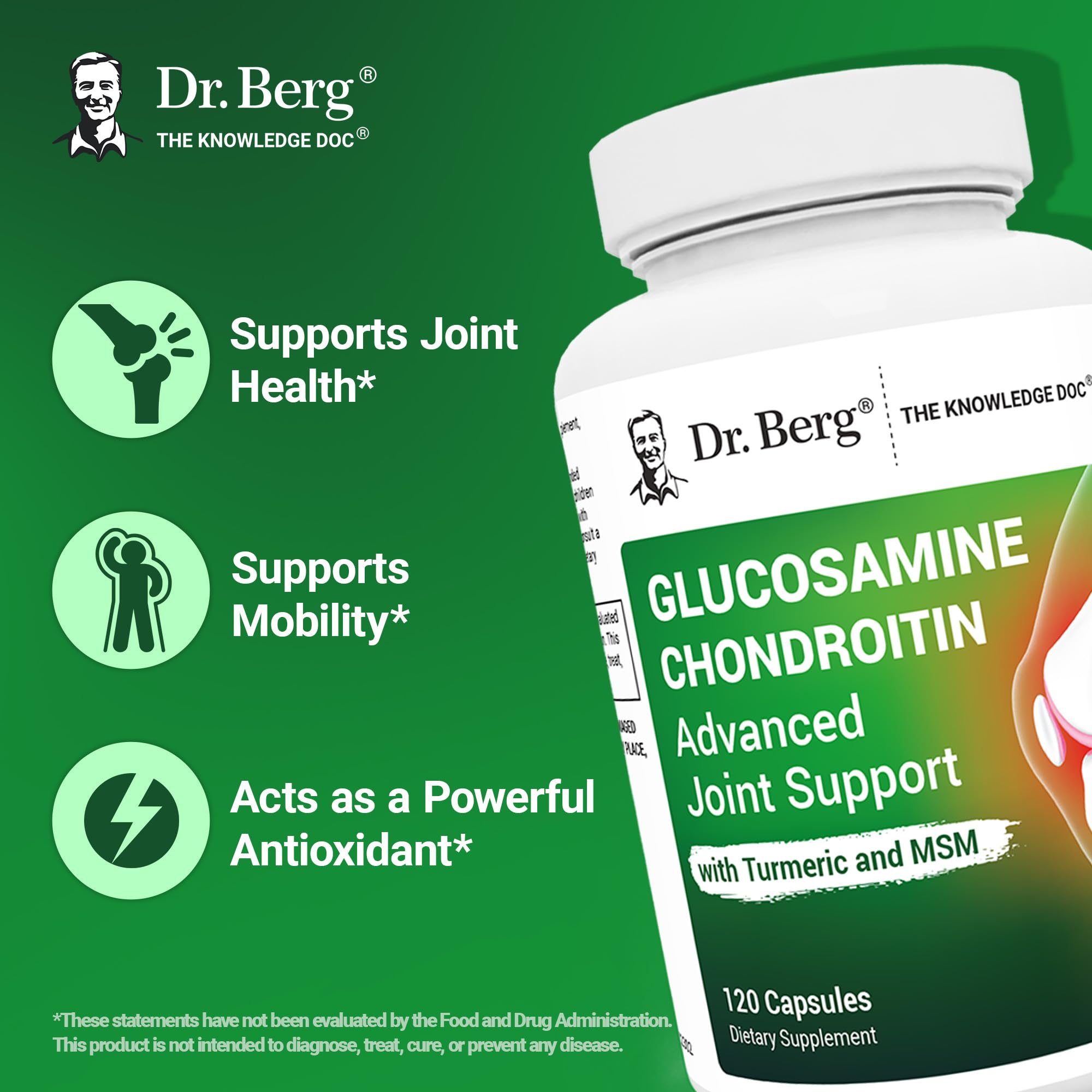 Dr. Berg capsules highlight convenient daily joint care and mobility