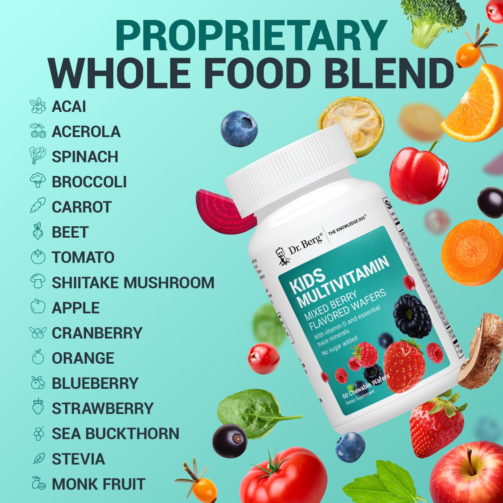 Daily chewable used with breakfast to support routines.
