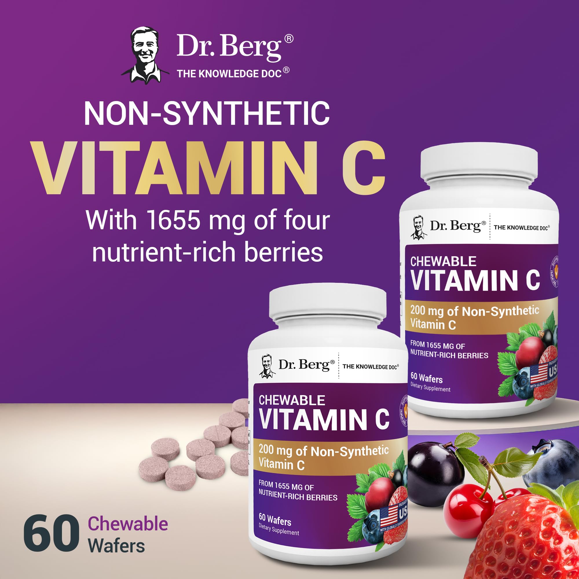 Dr. Berg Nutritionals freeze-dried berries process preserving potency