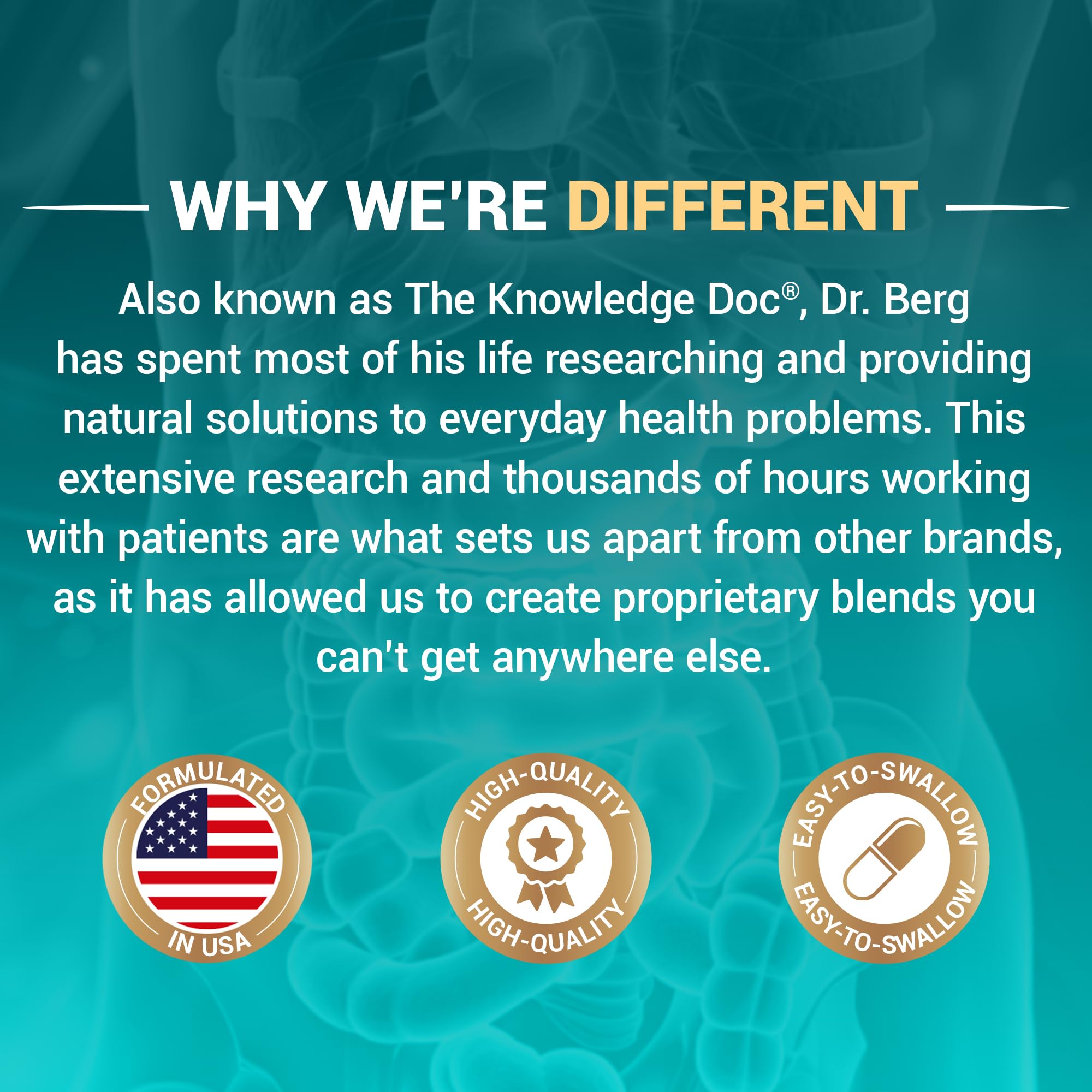 Dr. Berg Nutritionals TUDCA promotional pack highlighting value.