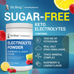Product packaging and label showing sugar-free, keto-friendly hydration option