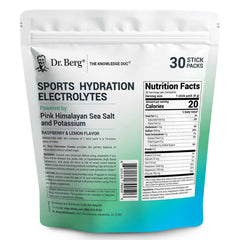Dr. Berg Hydration bottle serves a refreshing, ready-to-drink electrolyte boost for workouts