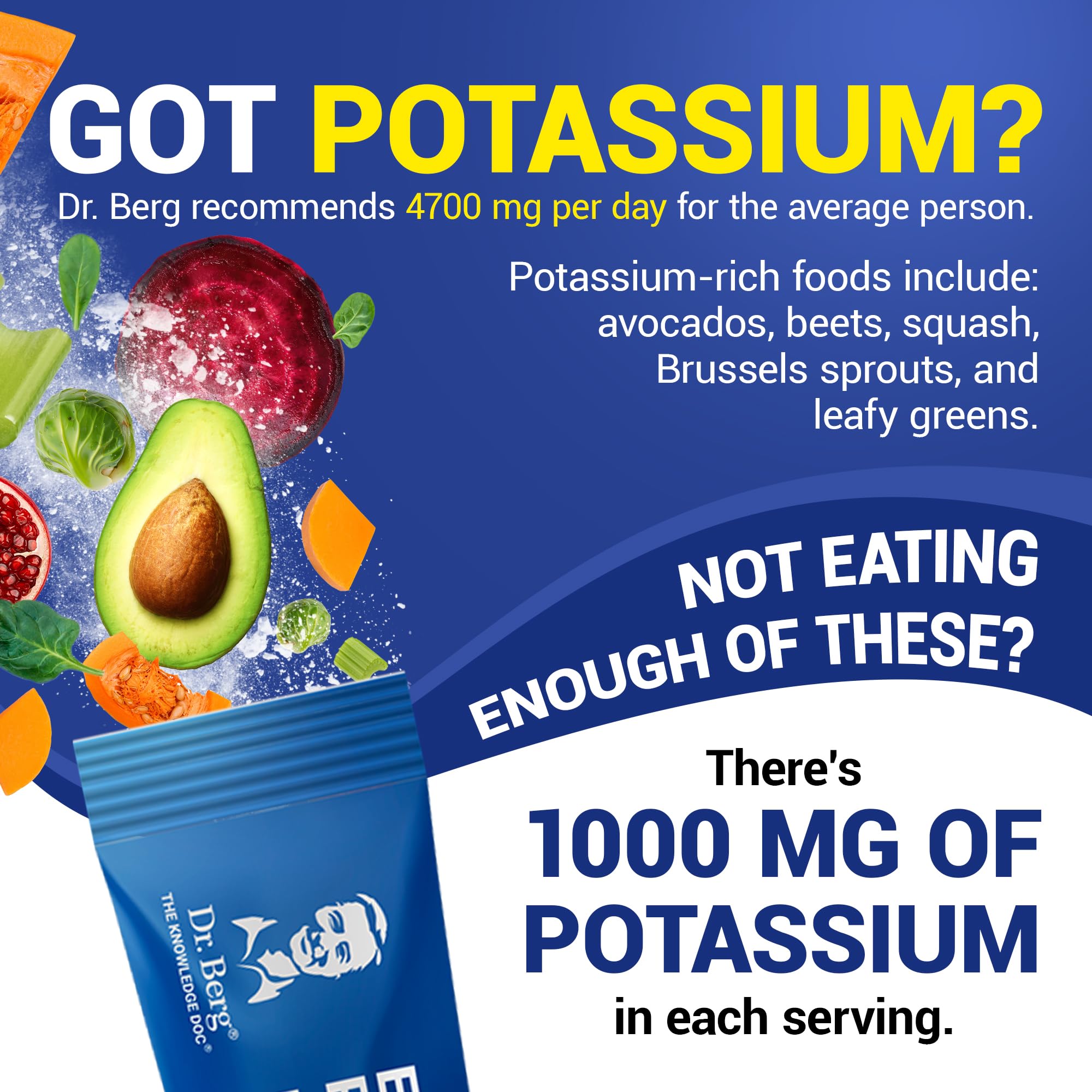 Sugar-free hydration powder suitable for daily electrolyte needs without sugar.