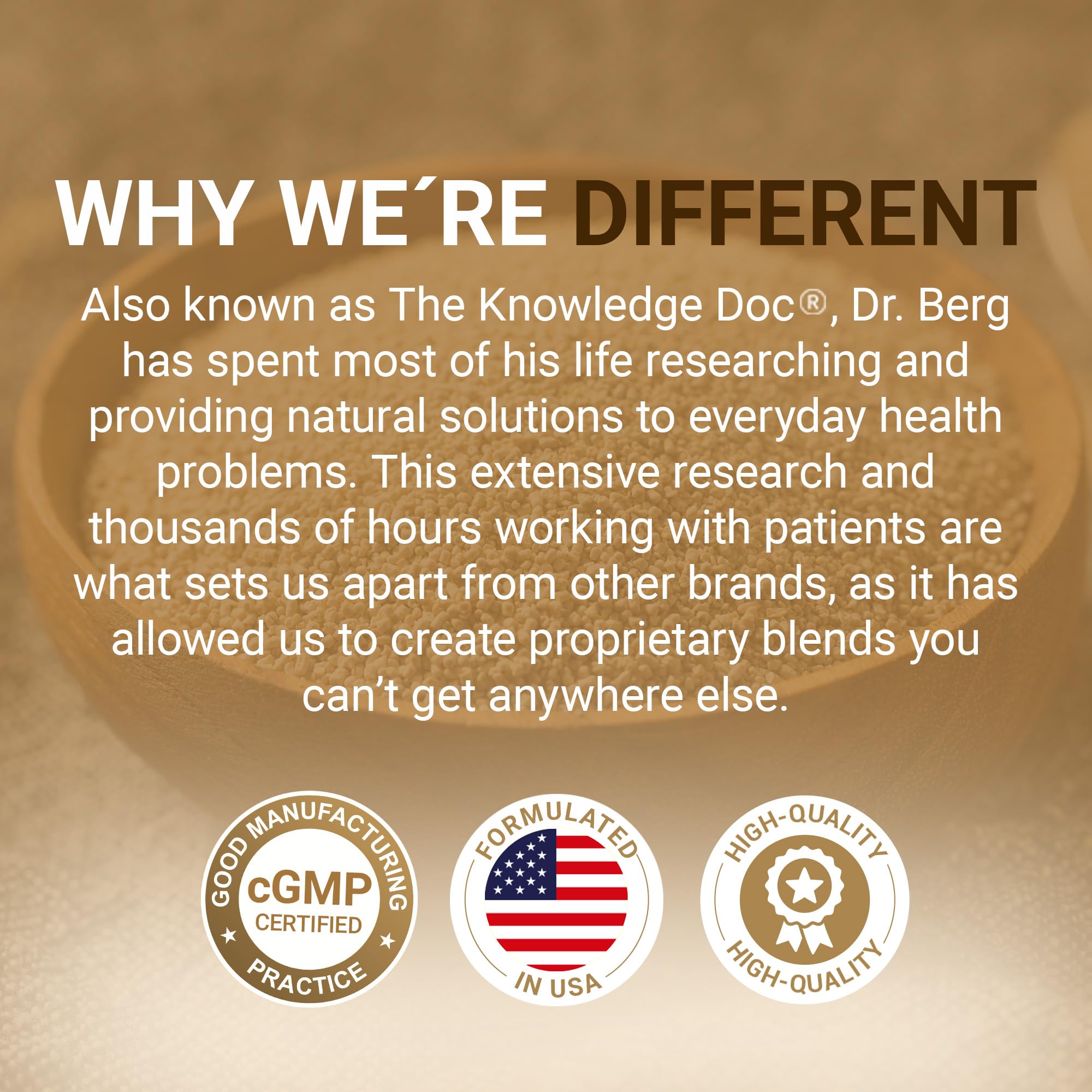 Dr. Berg Yeast Tablets daily use concept image for routine supplementation