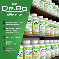 DR. BO colon cleanse ingredients list emphasizes natural detox herbs