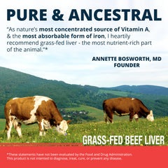 Label indicates Made in USA and grass-fed sourcing for quality.