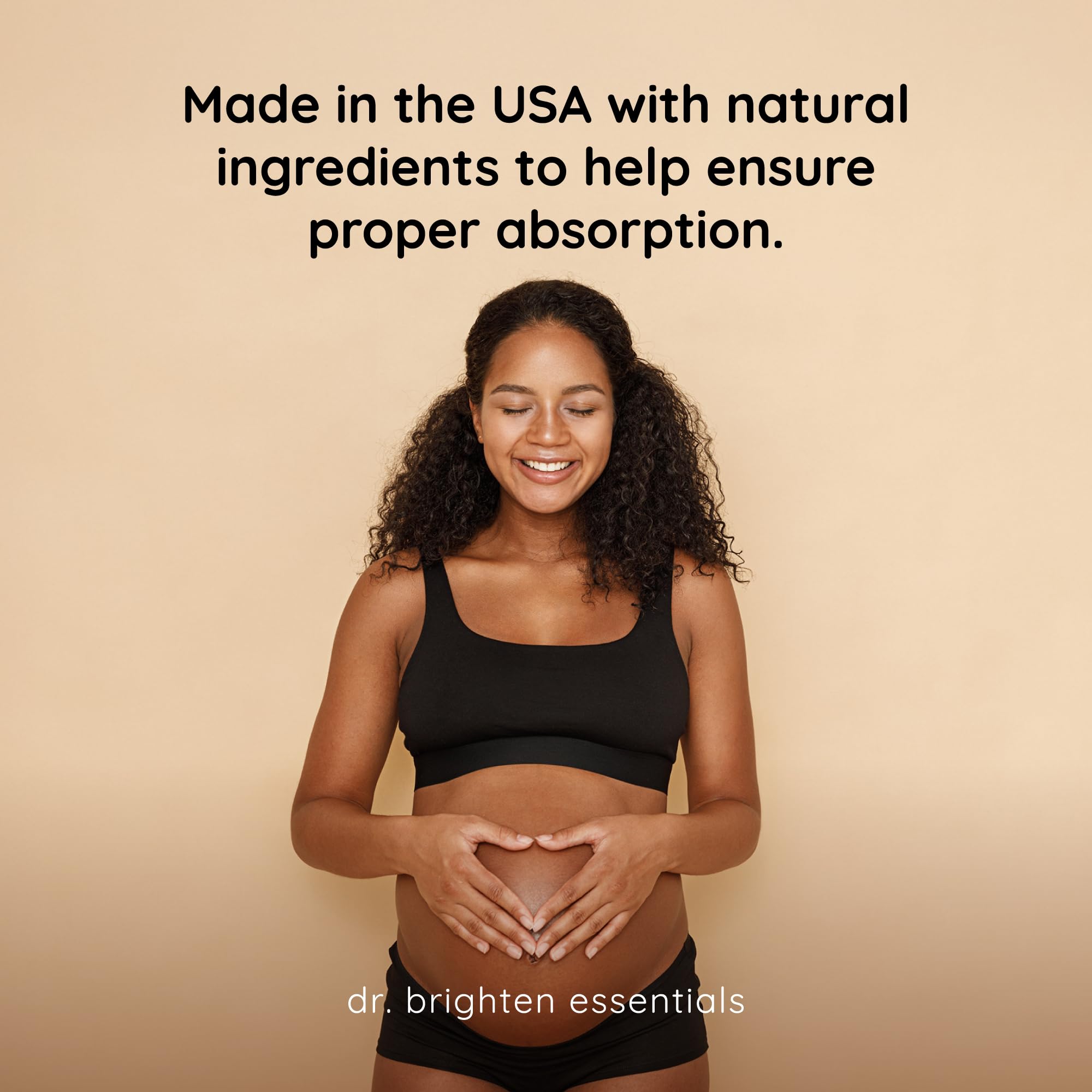 Dr. Brighten Prenatal Plus daily-dose pills for routine supplementation