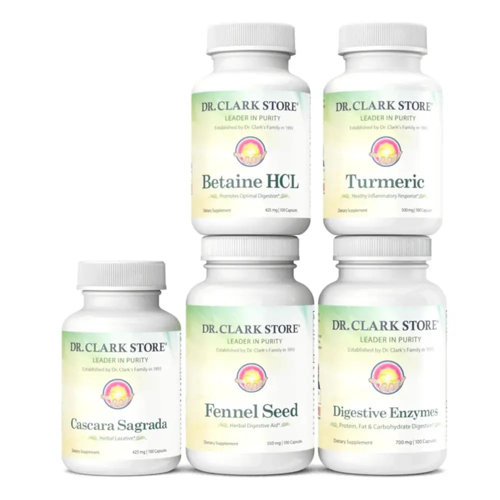 Dr Clark Digestive Aid bottle front for daily digestive support.