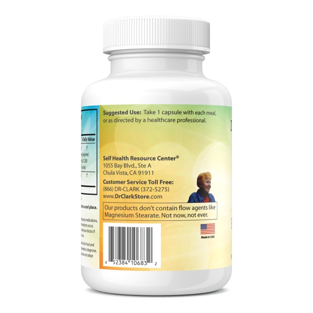 Dr Clark Pancreatin assists fat digestion during greasy meals.