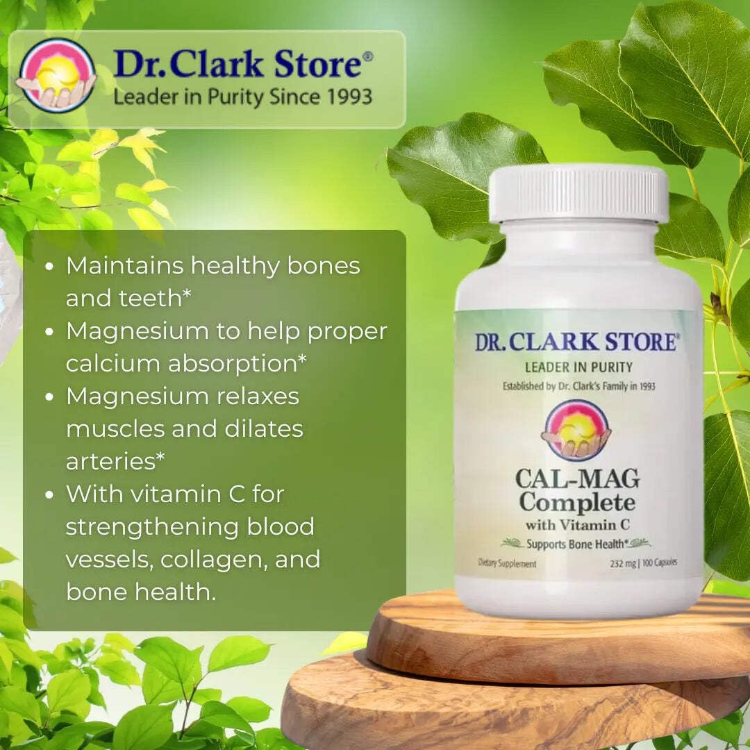 Bottle label detail showing calcium citrate and magnesium citrate ingredients