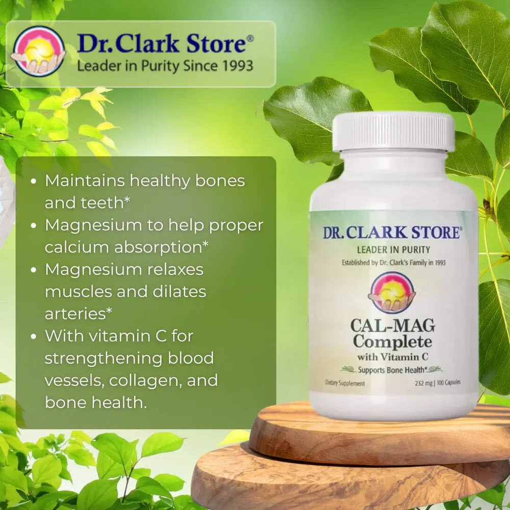 Bottle label detail showing calcium citrate and magnesium citrate ingredients