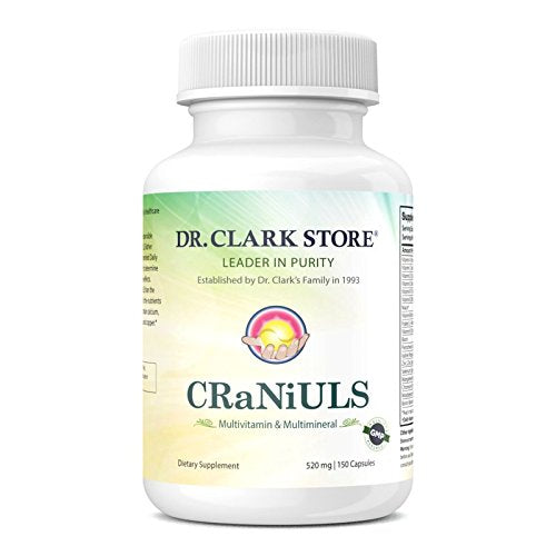 Dr Clark Store CRaNiULS bottle with capsules for daily wellness