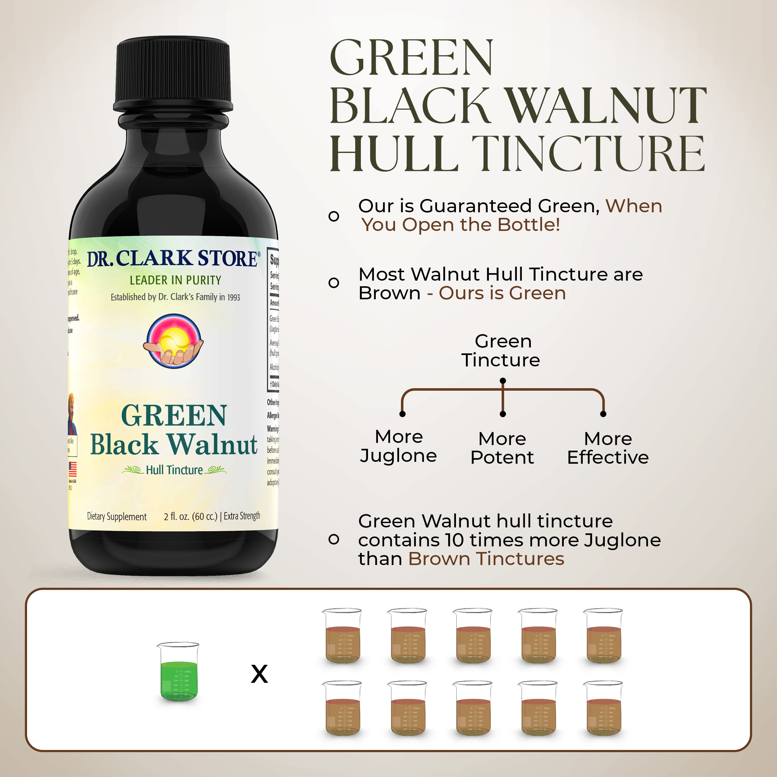 Dr Clark Store herbal cleanse kit packaging presents natural ingredients and clear steps.
