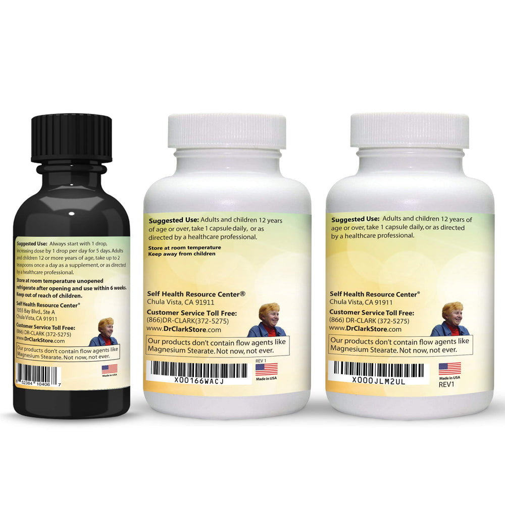 Dr Clark Store intestine support kit box ready for at-home use