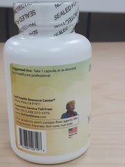 Dr. Clark Store Milk Thistle usage card featuring simple daily capsule reminder.