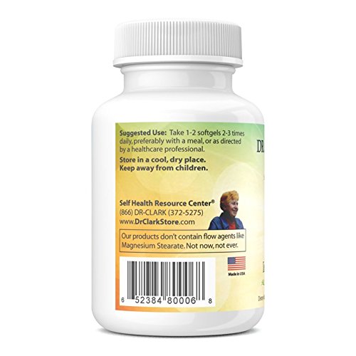 Dr Clark Store Omega-3 Icelandic Fish Oil capsule taken in hand for easy daily routine.